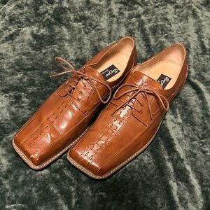 Giorgio V men’s square toe dress shoe